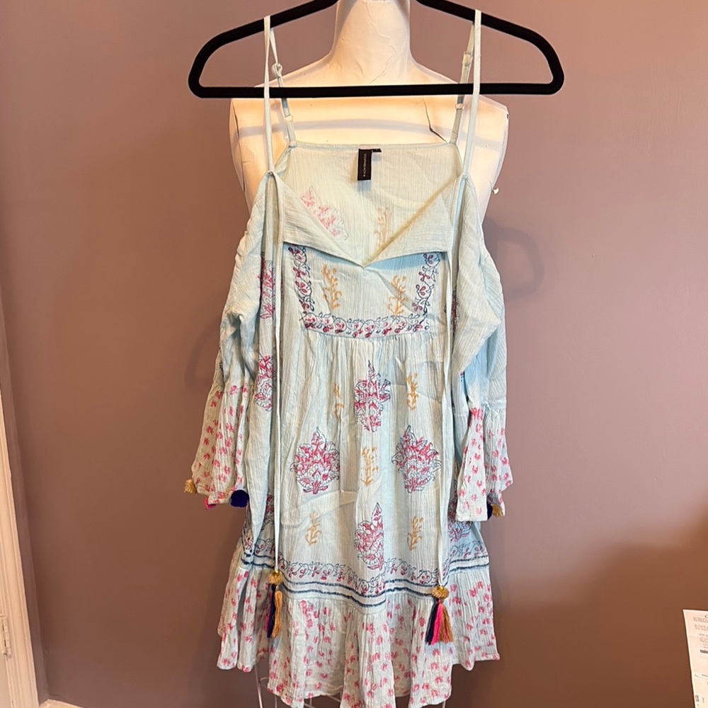 Floral Print Swim Coverup